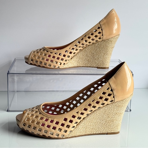 Lilly Pulitzer Resort Wedges Beige Size 8.5 M - Picture 4 of 12